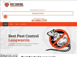 Sites similar to pestcontrollangwarrin.com.au