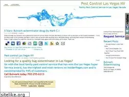 Sites similar to pestcontrollasvegasnv.com