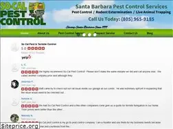 Sites similar to pestcontrolsantabarbara.com