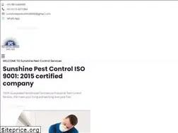Sites similar to pestcontrolsunshine.com
