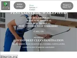 Sites similar to pestcontrolwakefield.net