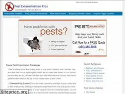 Sites similar to pestexterminationpros.com