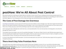 Sites similar to pesthow.com