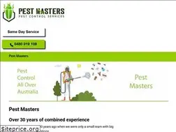 Sites similar to pestmasters.com.au