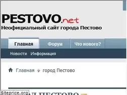 Sites similar to pestovo.net
