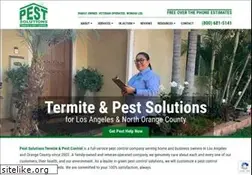 Sites similar to pestsolutionssocal.com