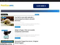 Sites similar to pet-care-info.com