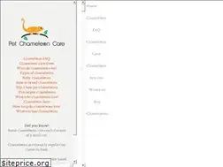 Sites similar to pet-chameleon-care.com
