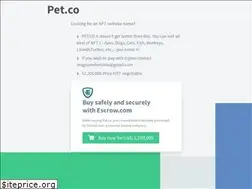 Sites similar to pet.co
