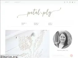 Sites similar to petalandply.com