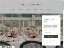 Sites similar to petalandposy.com