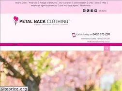Sites similar to petalbackclothing.com.au