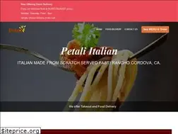 Sites similar to petaliitalian.com