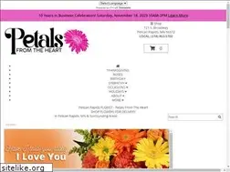 Sites similar to petalsfromtheheartflorist.com