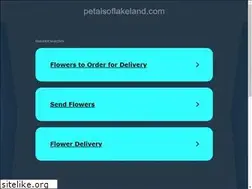Sites similar to petalsoflakeland.com