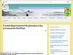 Sites similar to petanque-morbihan.fr