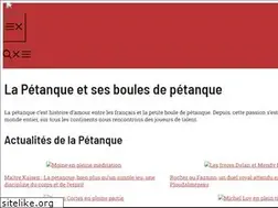 Sites similar to petanque-petanque.com