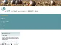 Sites similar to petanque-sap.ch