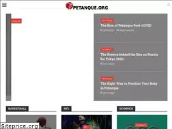 Sites similar to petanque.org