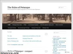Sites similar to petanquerules.wordpress.com