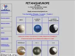 Sites similar to petanqueurope.fr