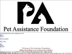 Sites similar to petassistancefoundation.org