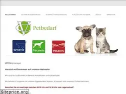 Sites similar to petbedarf.de