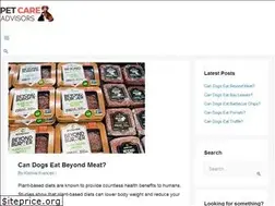 Sites similar to petcareadvisors.com