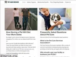 Sites similar to petcareservices.org