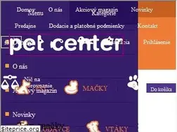 Sites similar to petcenter.sk