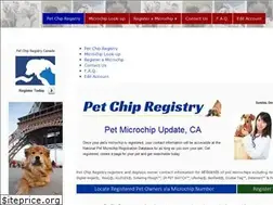 Sites similar to petchipregistry-ca.info