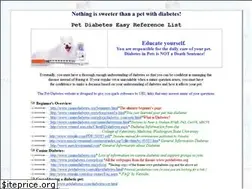Sites similar to petdiabetes.com