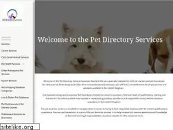 Sites similar to petdirectoryservices.co.uk