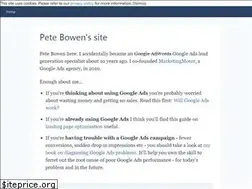 Sites similar to pete-bowen.com