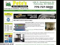 Sites similar to peteautoclinic.com