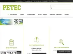 Sites similar to petec.de