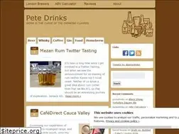 Sites similar to petedrinks.com