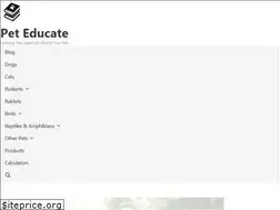 Sites similar to peteducate.com