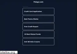 Sites similar to petego.com