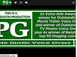 Sites similar to petegustin.com