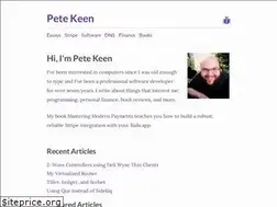 Sites similar to petekeen.net
