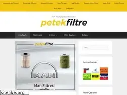 Sites similar to petekfiltre.com