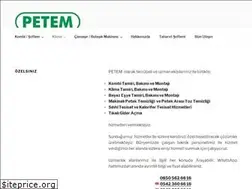 Sites similar to petem.web.tr