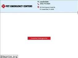 Sites similar to petemergencycenters.com