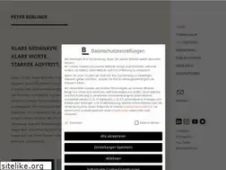 Sites similar to peter-berliner.com