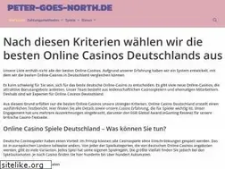 Sites similar to peter-goes-north.de