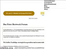 Sites similar to peter-hertweck-forum.de