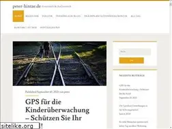 Sites similar to peter-hintze.de