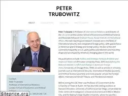 Sites similar to peter-trubowitz.net