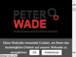 Sites similar to peter-wade.de